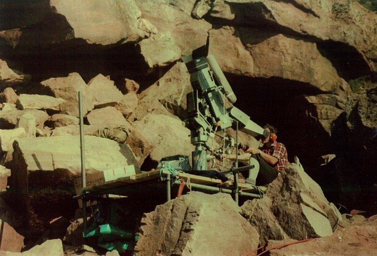 Old Man of Hoy BBC Film Crew 1984