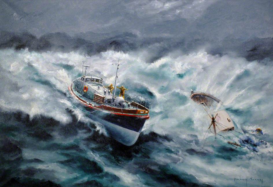 Berry, Harry, 1905-1994; Longhope Lifeboat 'TGB'